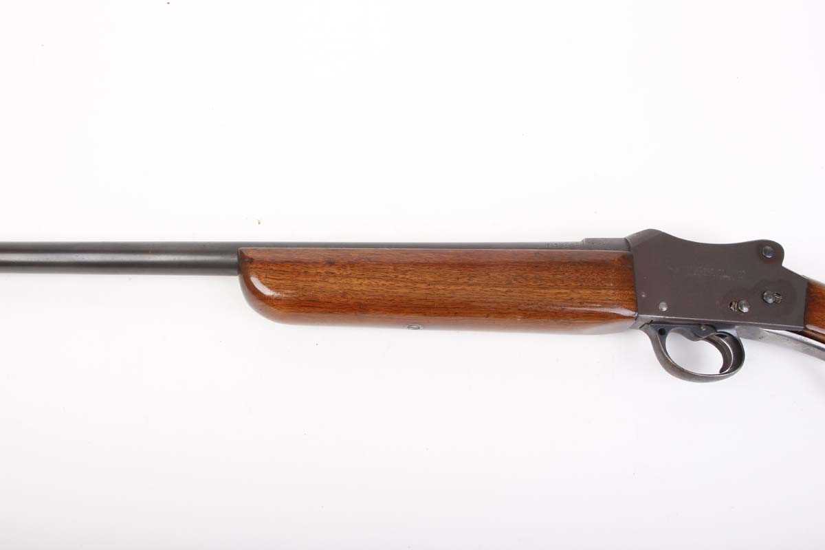 Ⓕ (S2) 12 bore Greener 'EP' Mark III, 25 ins barrel, ½ choke, 2½ ins chamber, straight stock with - Image 6 of 7