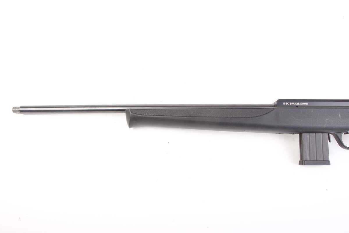 Ⓕ (S1) .17 (HMR) ISSC Spa, straight pull, 10 shot magazine, 20 ins barrel threaded for moderator, - Image 6 of 6