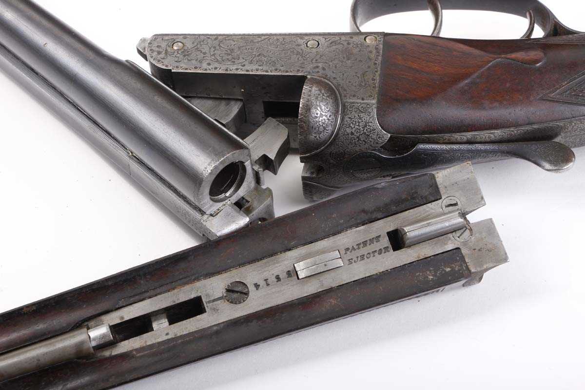 Ⓕ (S2) .410 boxlock ejector by Watson Brothers, 27 ins discreetly sleeved barrels with a concave top - Image 5 of 22