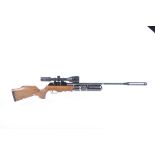 Ⓕ (S1) .25 Theoben Rapid 12/250 pre-charged multi-shot FAC air rifle, barrel fitted with
