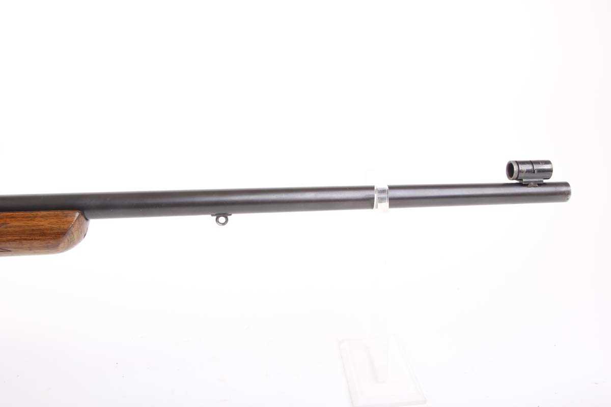 Ⓕ (S1) .22 BSA Martini-action heavy target rifle, 29 ins heavy barrel, Parker Hale FS22 foresight - Image 4 of 7