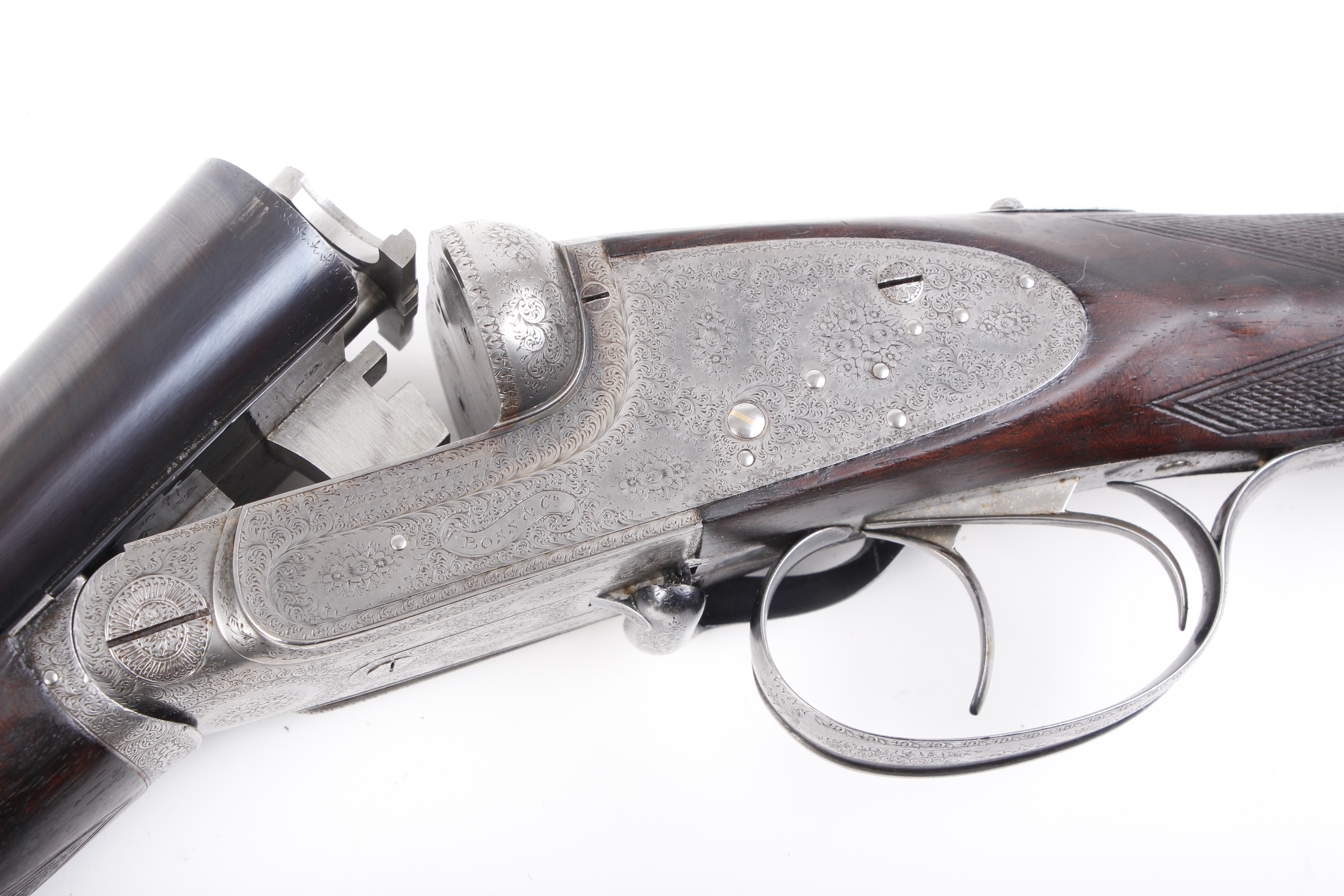 Ⓕ (S2) A 12 bore assisted-opening sidelock ejector by Boss & Co, the 30 ins barrels choked at ic & ¼ - Image 25 of 32