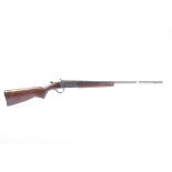 Ⓕ (S2) .410 Cooey semi hammer, 26 ins barrel with bead sight, 3 ins magnum chamber, 14 ins stock,