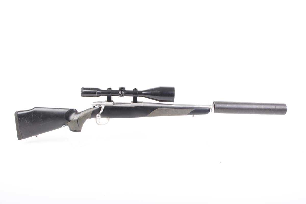 Ⓕ (S1) .243 (Win) Sako Model 75 III bolt action rifle, 21 ins fluted stainless steel barrel (T8