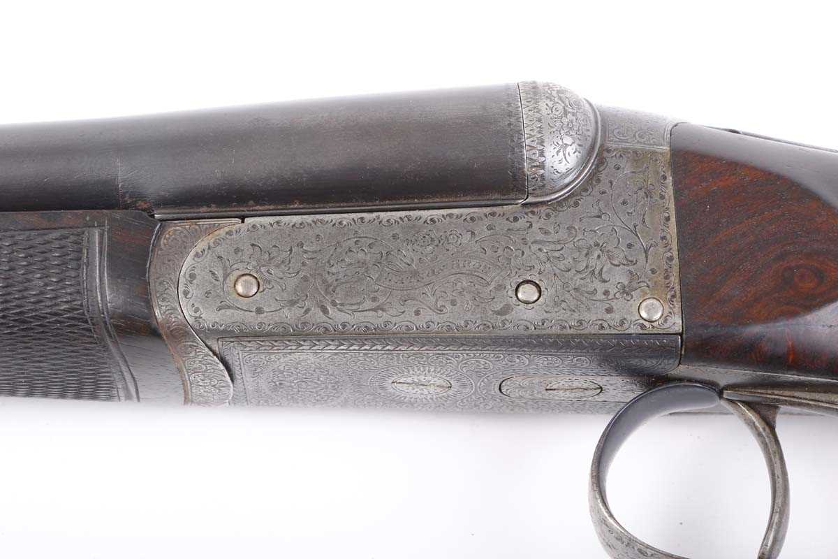 Ⓕ (S2) .410 boxlock ejector by Watson Brothers, 27 ins discreetly sleeved barrels with a concave top - Image 15 of 22