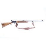 Ⓕ (S1) .22 BSA martini action target rifle, 28½ ins heavy barrel, tunnel front sight, Parker Hale
