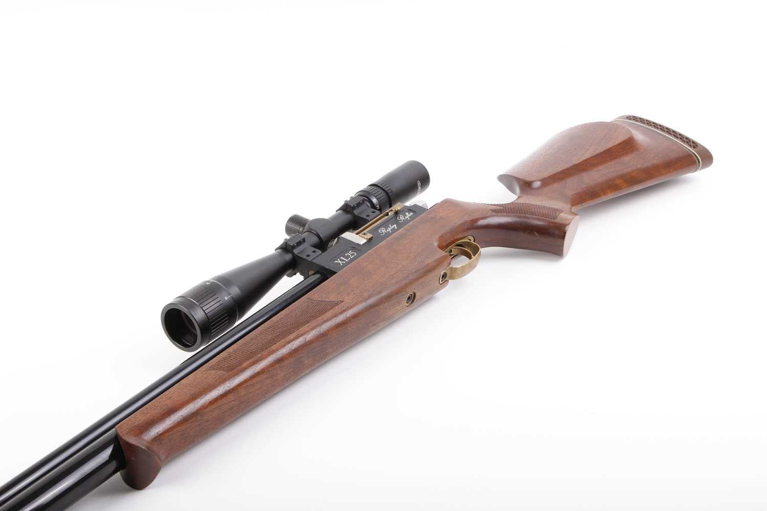 Ⓕ (S1) .22 Ripley Rifles XL25 pre charged bolt-action FAC air rifle, fitted Ripley moderator, dual - Image 5 of 6