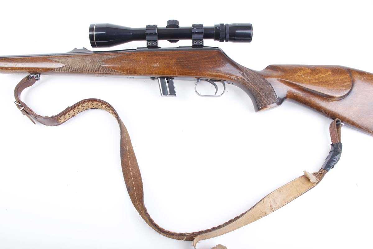 Ⓕ (S1) .22 Mauser Model 201, bolt action, 10 shot magazine, 20 ins barrel threaded for moderator ( - Image 8 of 10