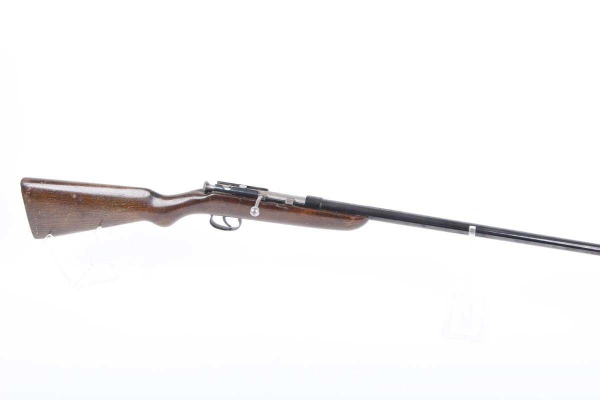 Ⓕ (S2) .410 Webley & Scott bolt action, 25½ ins barrel with bead sight, 2½ ins chamber, 14½ ins - Image 5 of 6