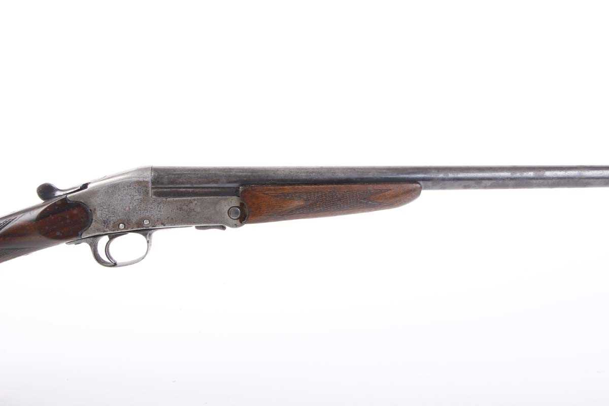 Ⓕ (S2) .410 Army & Navy hammerless single, 26½ ins barrel with bead sight, stamped Army & Navy C. - Image 3 of 7