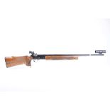 Ⓕ (S1) .22 BSA Martini International MkIII target rifle, 26 ins heavy barrel with gloss black