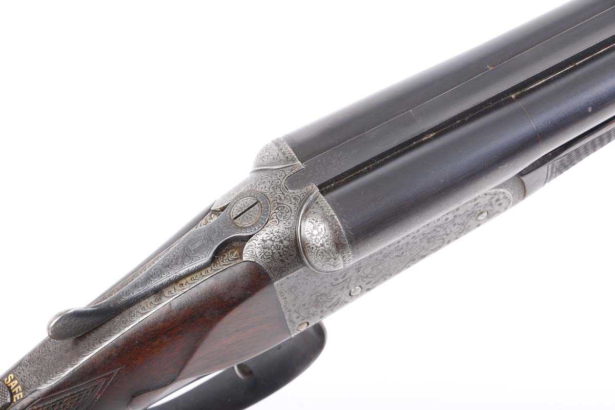 Ⓕ (S2) .410 boxlock ejector by Watson Brothers, 27 ins discreetly sleeved barrels with a concave top - Image 10 of 22