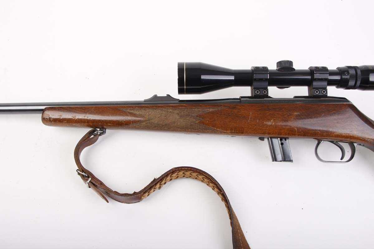 Ⓕ (S1) .22 Mauser Model 201, bolt action, 10 shot magazine, 20 ins barrel threaded for moderator ( - Image 9 of 10