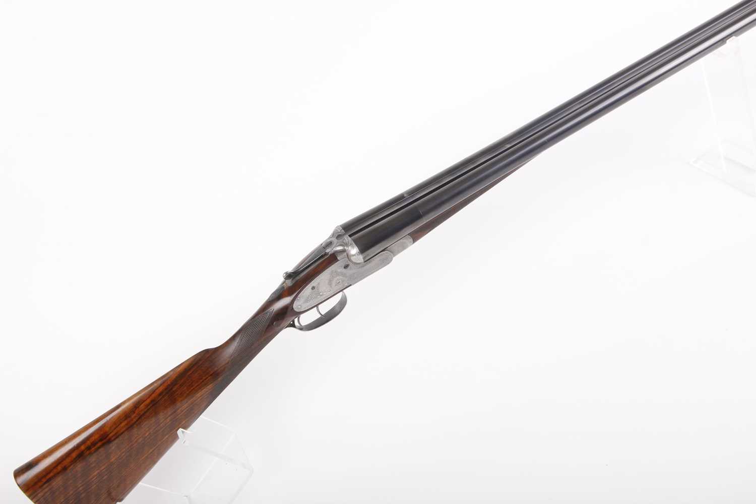 Ⓕ (S2) 12 bore sidelock ejector by Joseph Lang & Son c.1906/7, 28 ins sleeved barrels, ¼ & ½, the - Image 18 of 24