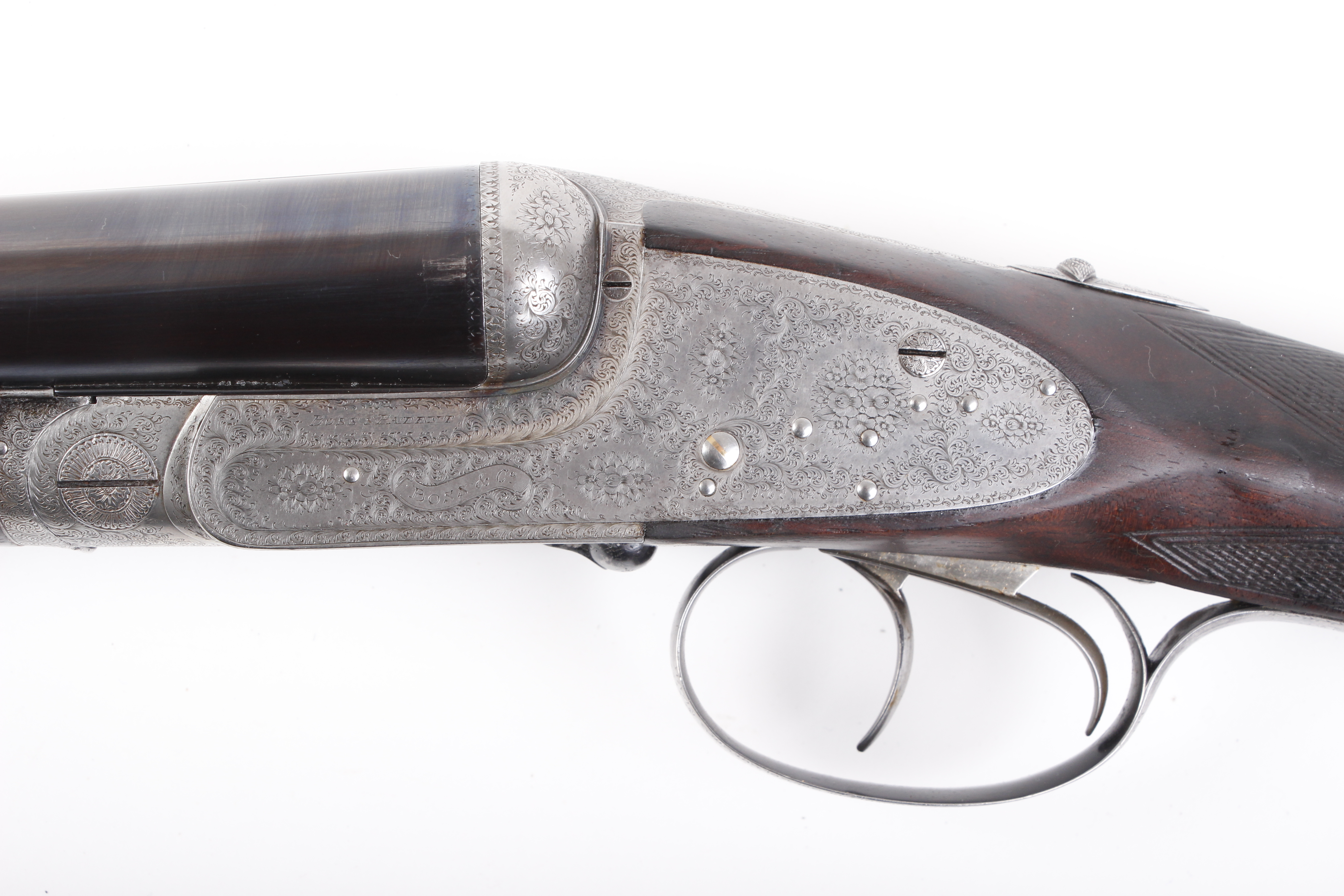 Ⓕ (S2) A 12 bore assisted-opening sidelock ejector by Boss & Co, the 30 ins barrels choked at ic & ¼ - Image 27 of 32