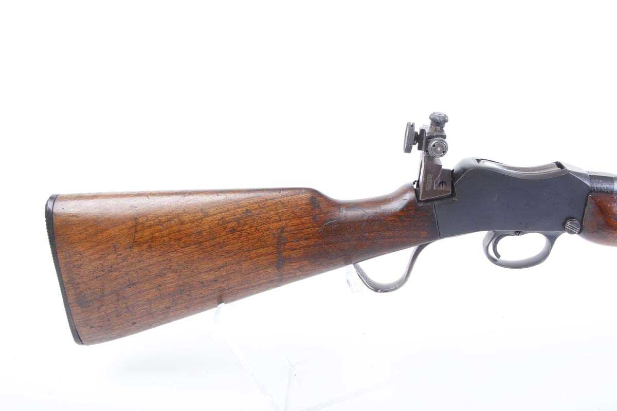 Ⓕ (S1) .22 BSA Martini-action lightweight target rifle, 25 ins barrel, Parker Hale FS21A and PH7A - Image 2 of 7