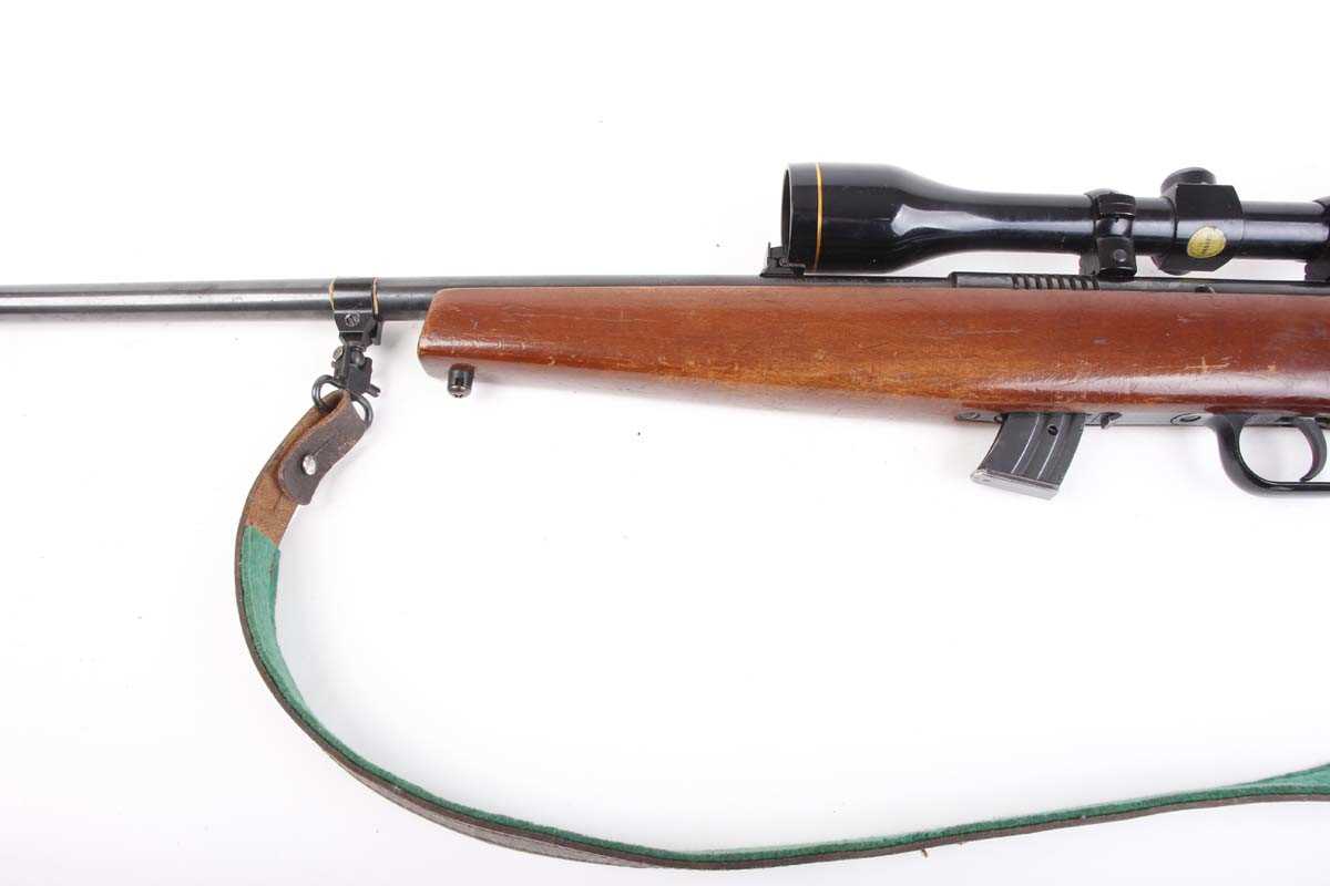 Ⓕ (S1) .22 Krico 900 semi automatic rifle, 22½ ins sighted barrel, 10-shot magazine, mounted 4x40 - Image 9 of 10