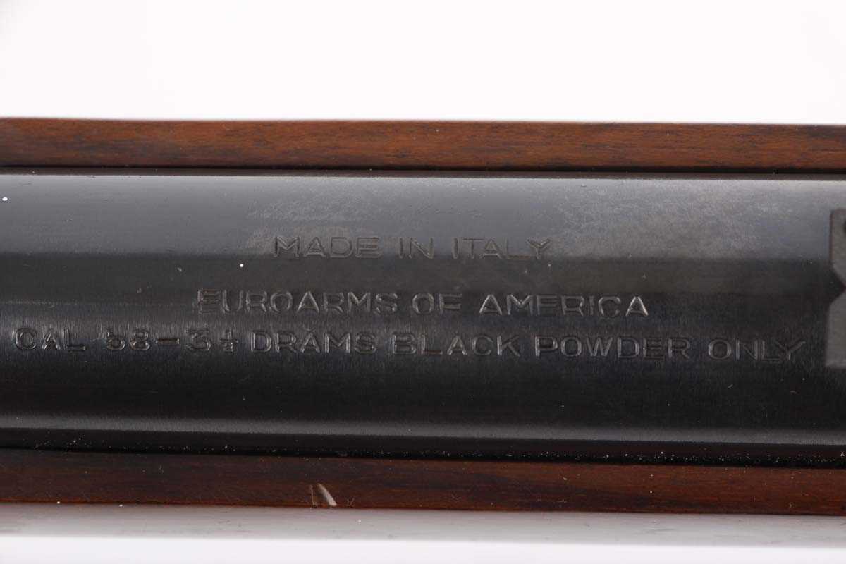 Ⓕ (S2) .58 (smooth) Euroarms of America percussion 3-band black powder musket, 38½ ins full - Image 8 of 9