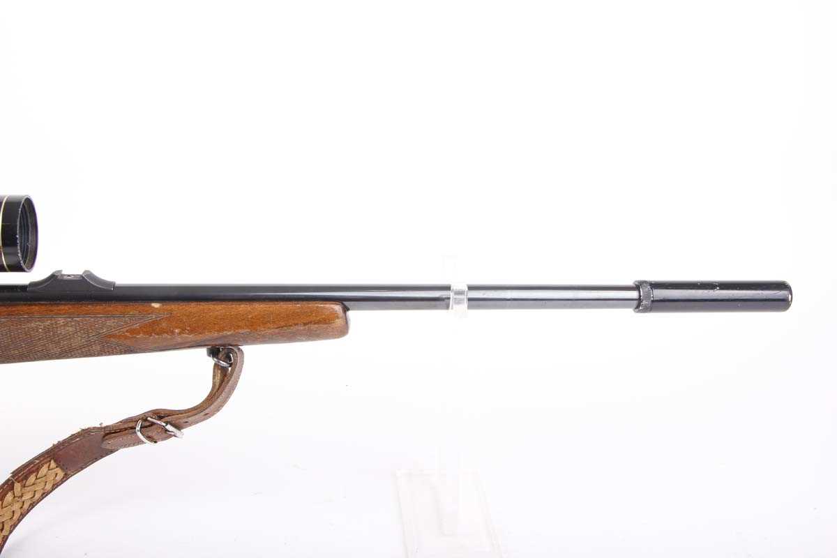 Ⓕ (S1) .22 Mauser Model 201, bolt action, 10 shot magazine, 20 ins barrel threaded for moderator ( - Image 4 of 10