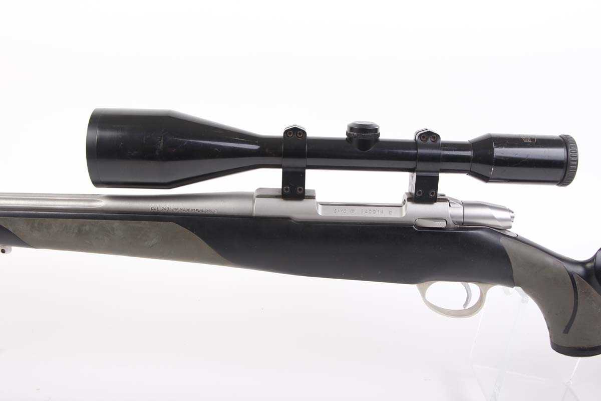 Ⓕ (S1) .243 (Win) Sako Model 75 III bolt action rifle, 21 ins fluted stainless steel barrel (T8 - Image 6 of 7