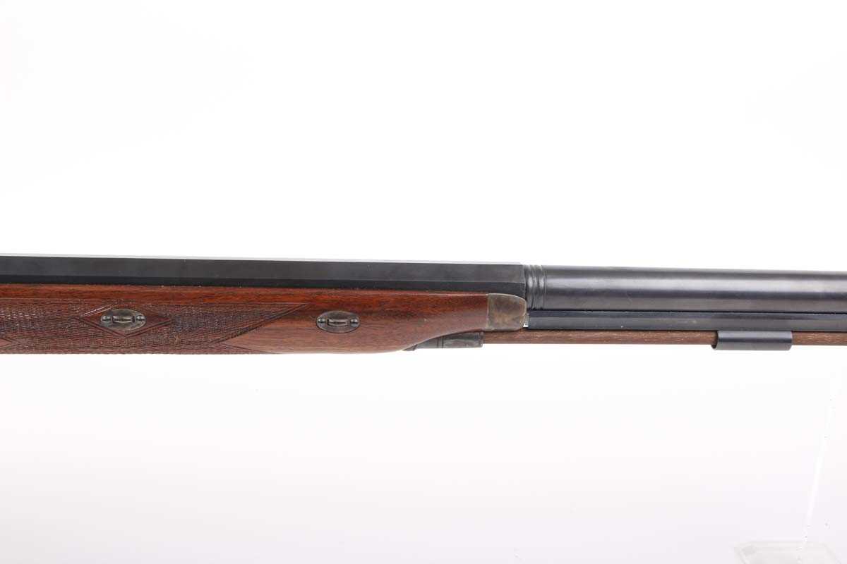 Ⓕ (S2) 12 bore Pedersoli percussion single sporting gun, 32 ins two-stage part octagonal barrel ( - Image 4 of 8