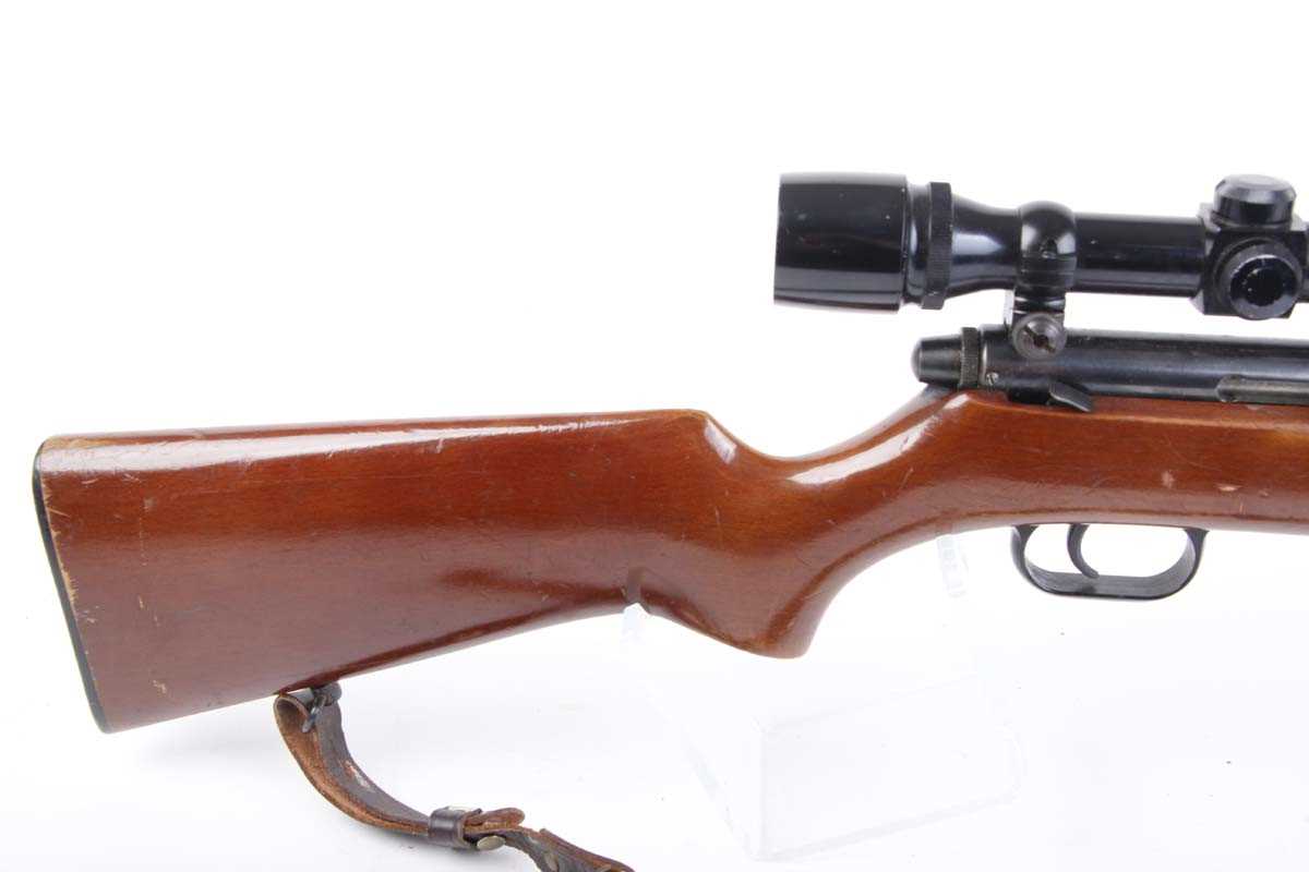 Ⓕ (S1) .22 Krico 900 semi automatic rifle, 22½ ins sighted barrel, 10-shot magazine, mounted 4x40 - Image 2 of 10