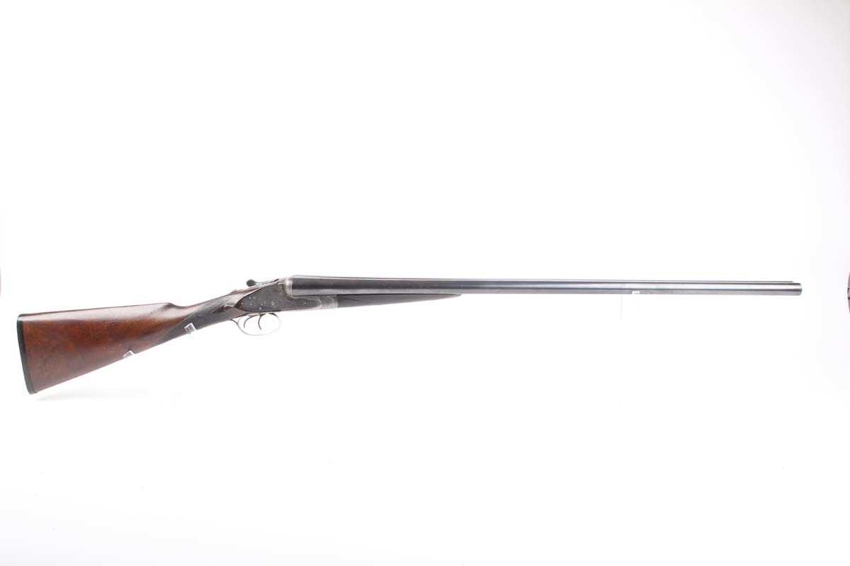 Ⓕ (S2) 12 bore sidelock non ejector by J. Graham & Co. 30 ins barrels, ic & ic, concave rib with