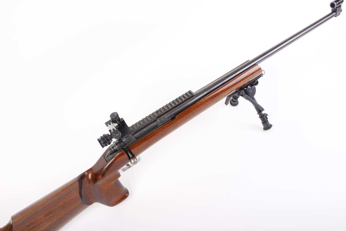 Ⓕ (S1) 7.62mm Sportco Model 44 bolt action target rifle, 26 ins heavy barrel, Trakker adjustable - Image 7 of 10