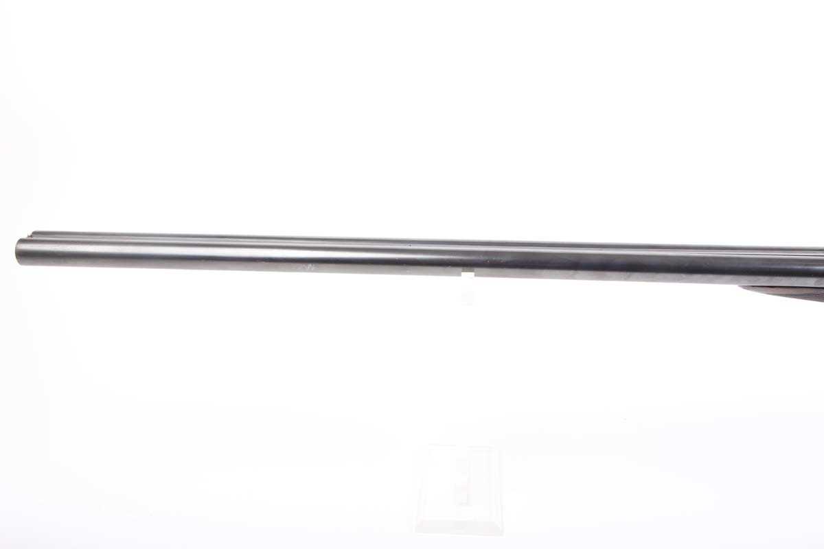 Ⓕ (S2) 12 bore sidelock ejector by Army & Navy, 30 ins barrels, ic & ¾, tapered concave top rib - Image 7 of 7