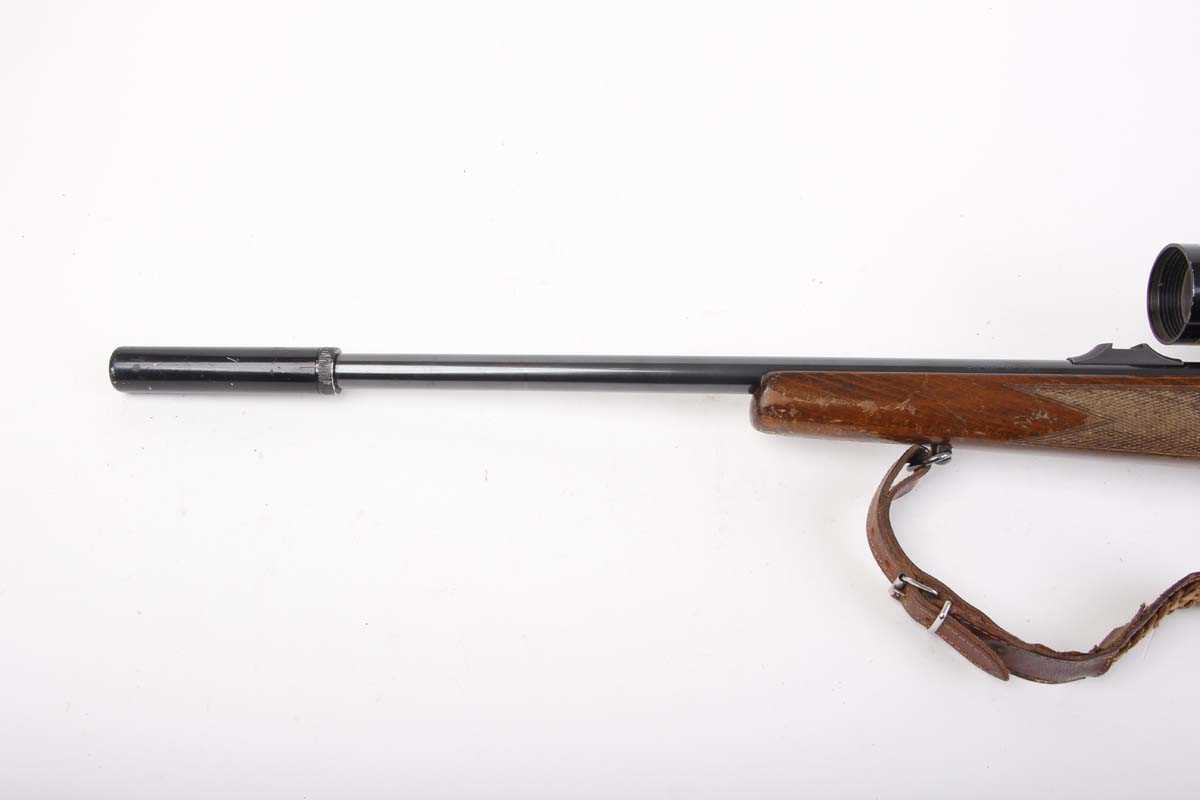 Ⓕ (S1) .22 Mauser Model 201, bolt action, 10 shot magazine, 20 ins barrel threaded for moderator ( - Image 10 of 10