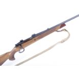 Ⓕ (S1) .243 (Win) Parker Hale-bolt action rifle, 24½ ins barrel, open sights, fitted A28 dovetail