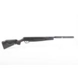 .177 Stoeger break-barrel air rifle, moderated barrel, black synthetic stock with recoil pad, no.