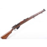 Ⓕ (S2) .410 Lithgow SMLE No.1 Mk. III bolt-action, dated 1918 (.303 conversion), single shot (RM