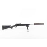 Ⓕ (S1) .223 (Rem) Browning X-Bolt rifle (bolt missing), 22 ins screw cut barrel (CIP proof) with