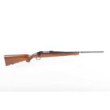 Ⓕ (S1) .22-250 Ruger M77 bolt-action rifle, 23 ins barrel, internal magazine with hinged floorplate,