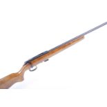 Ⓕ (S1) .22 Remington Model 581 bolt-action rifle, 24 ins screw cut barrel with blade foresight, 5-
