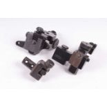 Three Parker Hale rear sights: 25E; 16; and 5C