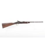 (S58) .577 BSA MkIII Snider action Cavalry Carbine, 19½ ins barrel, half stocked with a single steel