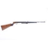 .177 BSA Light Pattern (1936) underlever air rifle, blade and notch sights, tap loading,