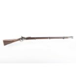 (S58) .577 BSA. Co. MkIII Snider-Enfield three-band rifle, 36½ ins fullstocked barrel with steel