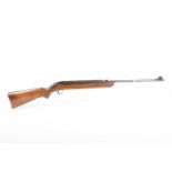 .22 BSA Airsporter underlever air rifle, original sights, tap loading, cylinder with visible BSA