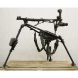 West German MG-3 Lafette tripod (dated 07/67) with Hensoldt Wetzlar periscope sight (dated 03/69)