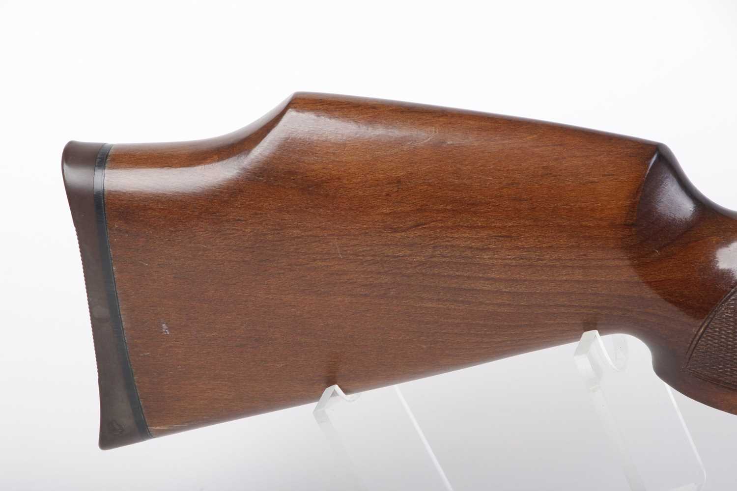 .22 Weihrauch HW 97K underlever air rifle, fitted moderator, adjustable trigger, Monte Carlo stock - Image 3 of 10