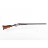 Ⓕ (S2) 12 bore sidelock ejector by Joseph Lang & Son c.1906/7, 28 ins sleeved barrels, ¼ & ½, the