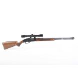 Ⓕ (S1) .22 Marlin Model 49DL semi-automatic rifle, 22 ins barrel, open sights, tube magazine,