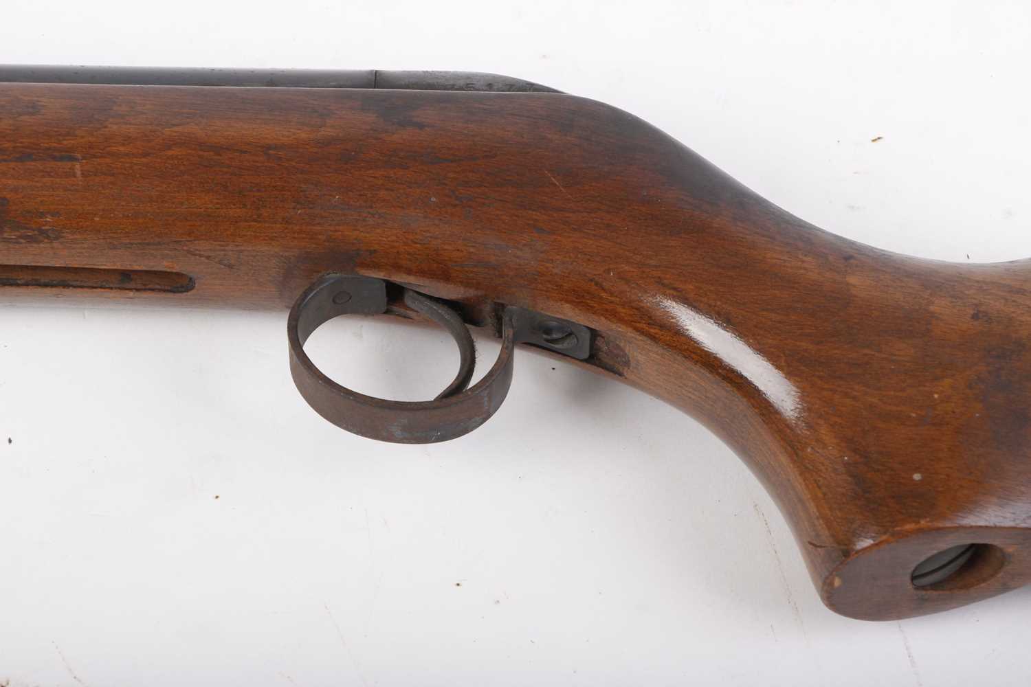 .177 BSA Cadet Major break-barrel air rifle, original open sights, BSA markings visible on - Image 8 of 8