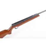 .22 Webley Tracker sidelever air rifle, fitted moderator, tap-loading, semi pistol grip stock, no.