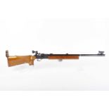 Ⓕ (S1) .22 BSA Martini-International target rifle, 27 ins heavy barrel with gloss black finish,