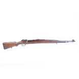 Ⓕ (S1) 8 x 57IS Portuguese Mauser M1904 bolt-action service rifle, 24½ ins barrel (CIP proof), in