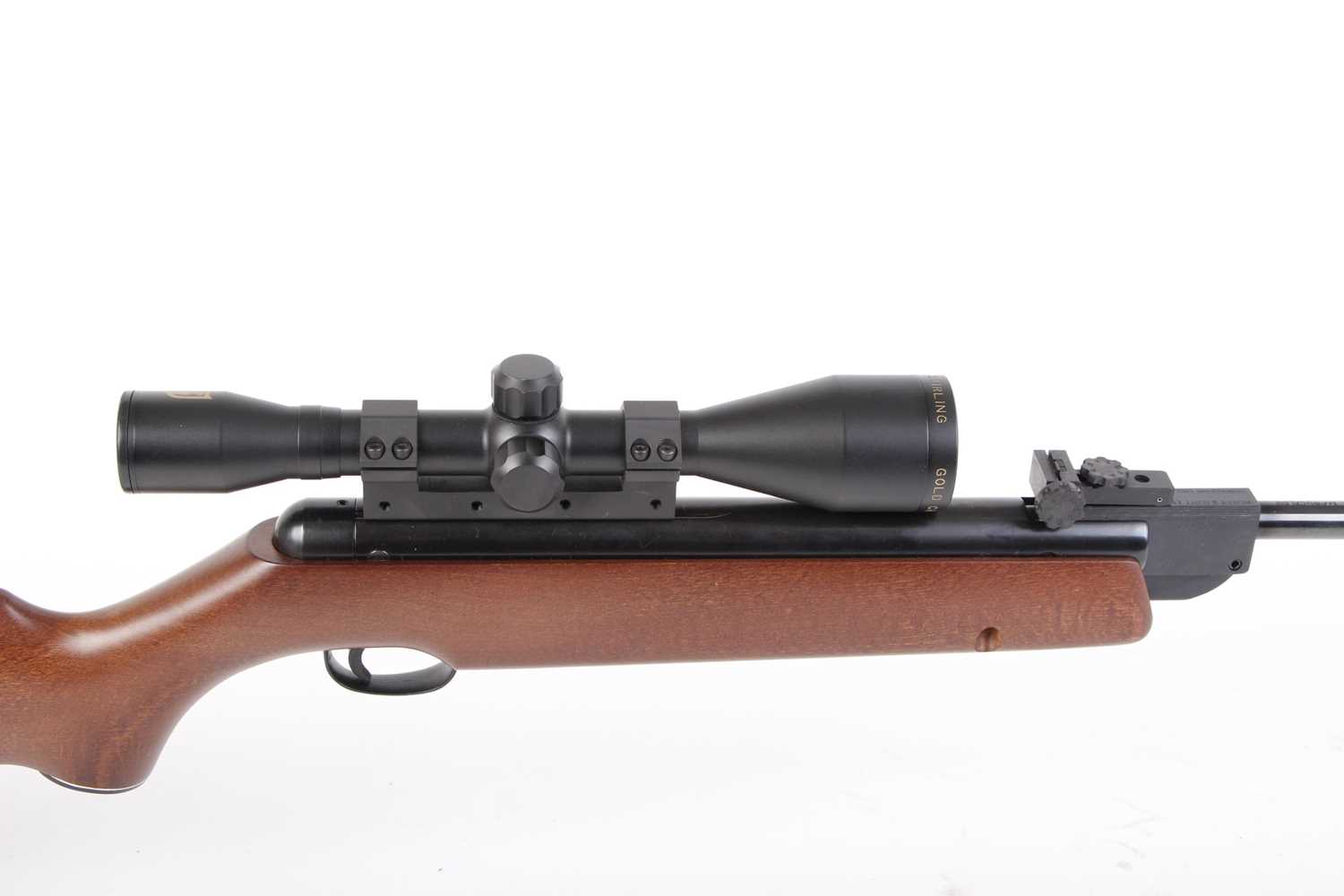 .177 Webley Vulcan break-barrel air rifle with original sights and mounted 6 x 42 Nikko Stirling - Image 2 of 6